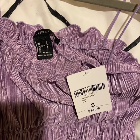 NWT purple forever 21 tank size S - Picture 2 of 2